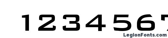 Bankrus Font, Number Fonts