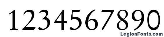 Baramond Font, Number Fonts