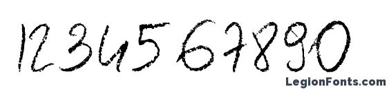 Barbarjowe Pisanie Font, Number Fonts