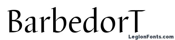 BarbedorT Font, Free Fonts