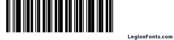 barcod39 Font, Number Fonts