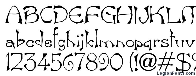 glyphs Bard font, сharacters Bard font, symbols Bard font, character map Bard font, preview Bard font, abc Bard font, Bard font
