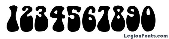 BARNABY Regular Font, Number Fonts