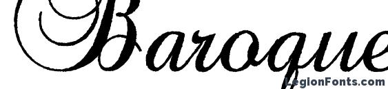 Шрифт Baroque Antique Script