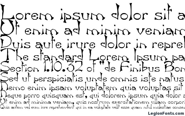 specimens Bart Normal font, sample Bart Normal font, an example of writing Bart Normal font, review Bart Normal font, preview Bart Normal font, Bart Normal font