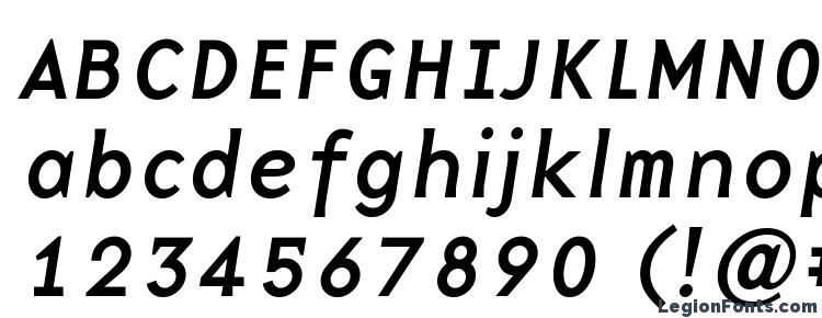 глифы шрифта BaseNine Italic, символы шрифта BaseNine Italic, символьная карта шрифта BaseNine Italic, предварительный просмотр шрифта BaseNine Italic, алфавит шрифта BaseNine Italic, шрифт BaseNine Italic