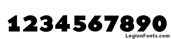 BaseTwSansSmallCaps Bold Font, Number Fonts