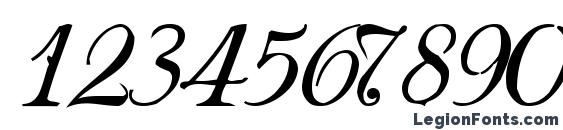 BasicClassA156a Bold Font, Number Fonts