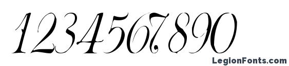 BasicClassA156a Regular ttcon Font, Number Fonts