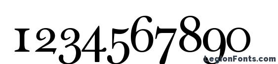 Baskerville Classico SC Font, Number Fonts