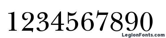 Baskerville Light SSi Light Font, Number Fonts