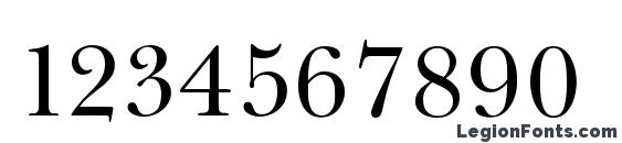 Baskerville Light Font, Number Fonts