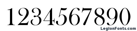 Baskerville Old Face Regular Font, Number Fonts