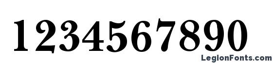 Baskerville SSi Semi Bold Font, Number Fonts