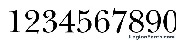 Baskerville SSi Font, Number Fonts