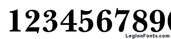 Baskerville win95bt bold Font, Number Fonts