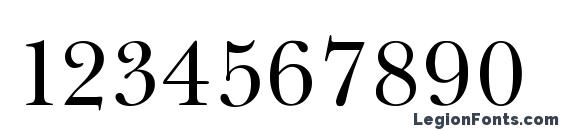 Baskerville Font, Number Fonts