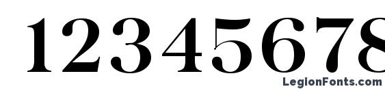 BaskervilleSerial Bold Font, Number Fonts