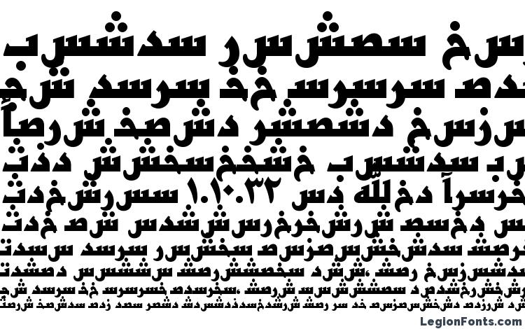 specimens BasraArabicTT Bold font, sample BasraArabicTT Bold font, an example of writing BasraArabicTT Bold font, review BasraArabicTT Bold font, preview BasraArabicTT Bold font, BasraArabicTT Bold font