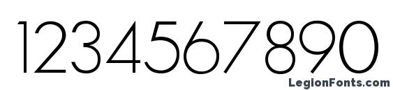 Bastarda Regular Font, Number Fonts