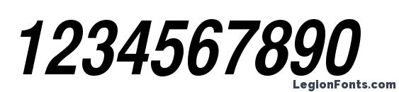 Bastionc bolditalic Font, Number Fonts