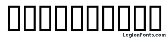 BastogneSCapsSSK Font, Number Fonts