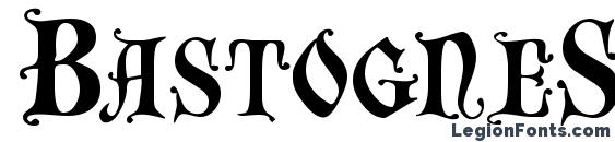 BastogneSCapsSSK font, free BastogneSCapsSSK font, preview BastogneSCapsSSK font