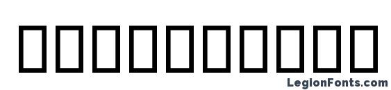 Batarde Font, Number Fonts