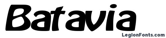 Batavia font, free Batavia font, preview Batavia font