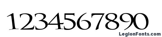 BathingBeauty66 Regular ttcon Font, Number Fonts