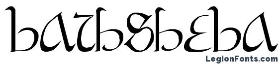 BATHSHEBA Regular Font