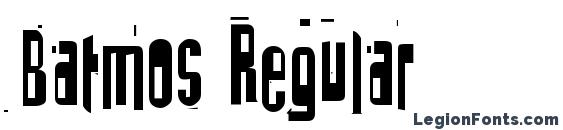 Batmos Regular font, free Batmos Regular font, preview Batmos Regular font
