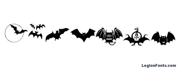 glyphs Bats symbols font, сharacters Bats symbols font, symbols Bats symbols font, character map Bats symbols font, preview Bats symbols font, abc Bats symbols font, Bats symbols font