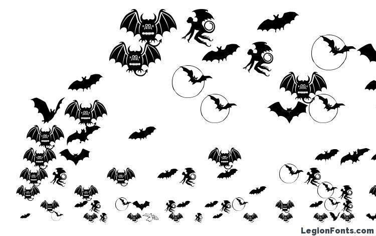 specimens Bats symbols font, sample Bats symbols font, an example of writing Bats symbols font, review Bats symbols font, preview Bats symbols font, Bats symbols font