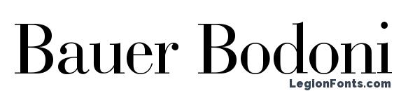 Bauer Bodoni BT font, free Bauer Bodoni BT font, preview Bauer Bodoni BT font