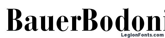 BauerBodoniStd BoldCond font, free BauerBodoniStd BoldCond font, preview BauerBodoniStd BoldCond font