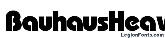 Bauhaus Heavy Light Font