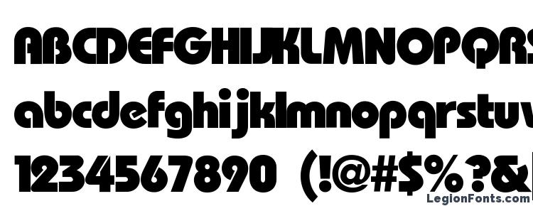 glyphs Bauhaus Heavy font, сharacters Bauhaus Heavy font, symbols Bauhaus Heavy font, character map Bauhaus Heavy font, preview Bauhaus Heavy font, abc Bauhaus Heavy font, Bauhaus Heavy font