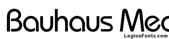Bauhaus Medium font, free Bauhaus Medium font, preview Bauhaus Medium font