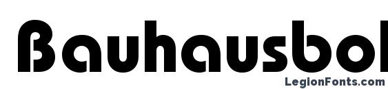 шрифт Bauhausboldc, бесплатный шрифт Bauhausboldc, предварительный просмотр шрифта Bauhausboldc