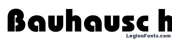Шрифт Bauhausc heavy