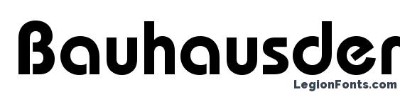 Bauhausdemic Font