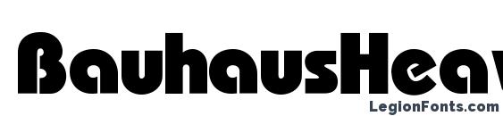 BauhausHeavyC Font