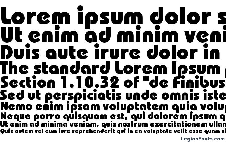 specimens BauhausHeavyCTT font, sample BauhausHeavyCTT font, an example of writing BauhausHeavyCTT font, review BauhausHeavyCTT font, preview BauhausHeavyCTT font, BauhausHeavyCTT font