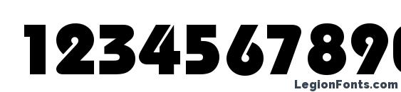 BauhausITCEEHea Font, Number Fonts