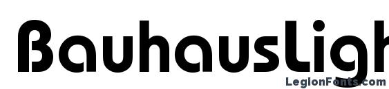 BauhausLightCTT Bold Font