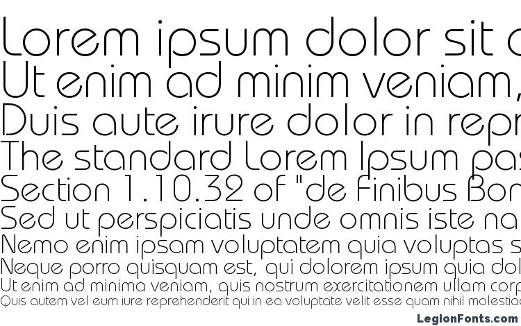 specimens BauhausLightCTT font, sample BauhausLightCTT font, an example of writing BauhausLightCTT font, review BauhausLightCTT font, preview BauhausLightCTT font, BauhausLightCTT font