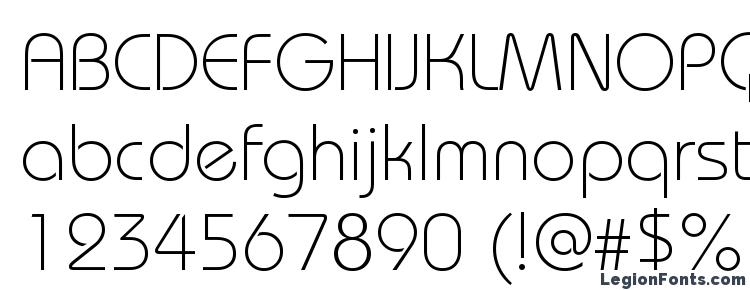 glyphs BauhausLightETT font, сharacters BauhausLightETT font, symbols BauhausLightETT font, character map BauhausLightETT font, preview BauhausLightETT font, abc BauhausLightETT font, BauhausLightETT font