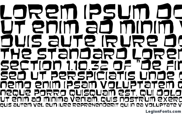 specimens BaveuseGaunt font, sample BaveuseGaunt font, an example of writing BaveuseGaunt font, review BaveuseGaunt font, preview BaveuseGaunt font, BaveuseGaunt font