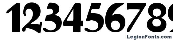 Bayreuth Font, Number Fonts